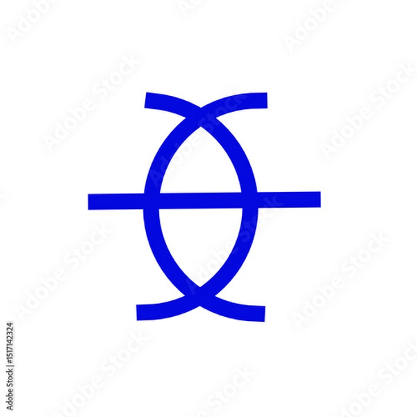 Fototapeta Brutalist abstract geometric shapes. Memphis, basic geometric elements. Aesthetic boho elements. Simple shapes, symbols and frames y2k style. Vector illustration