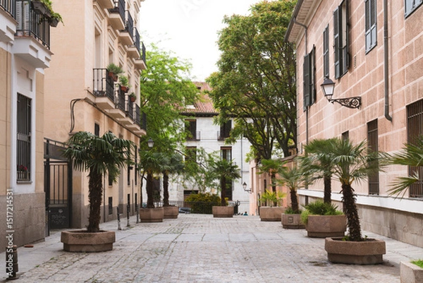 Obraz Street in old town 