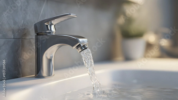 Fototapeta Excellent customer satisfaction survey result shown on a tablet screen with a happy face icon and high star rating.