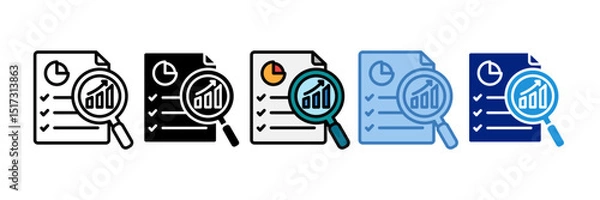 Fototapeta Diagnosis Icon Element For Design