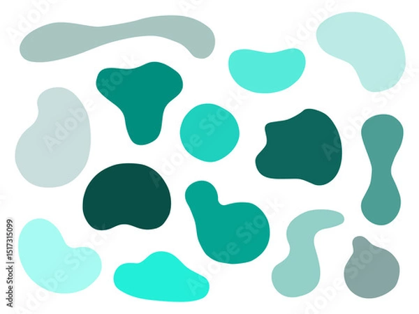 Fototapeta 流体シェイプ