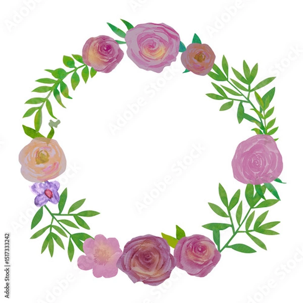Obraz wreath of roses