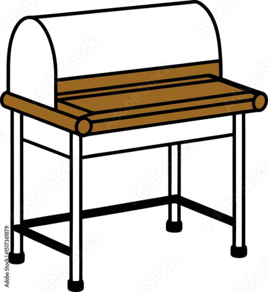 Fototapeta Rolltop Desk Vector Art for Graphic Designers