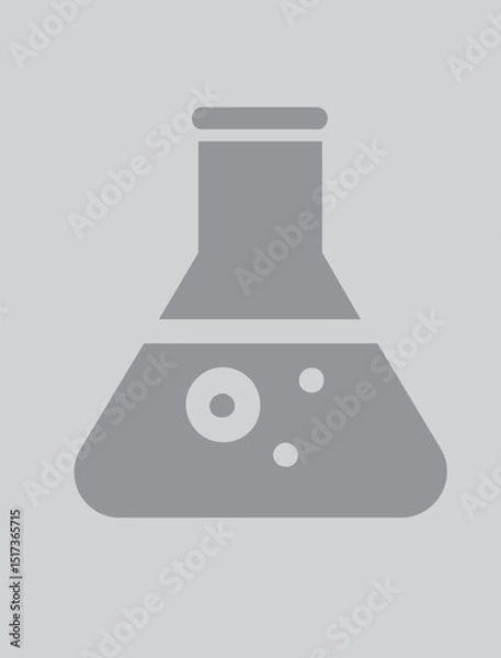 Fototapeta ICON LOGO RELATED TO ALCHEMY AND LABORATORY