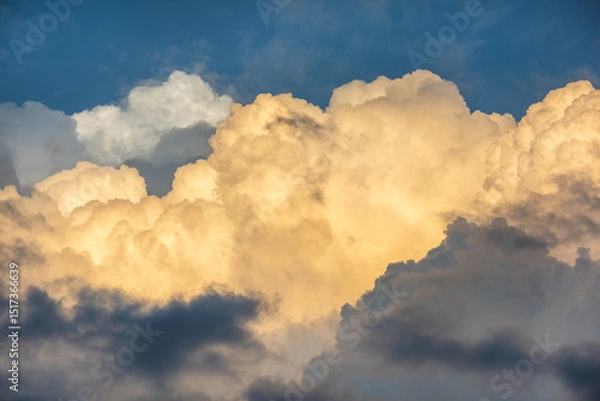 Fototapeta clouds in the sky