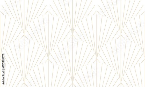 Fototapeta art deco pattern background