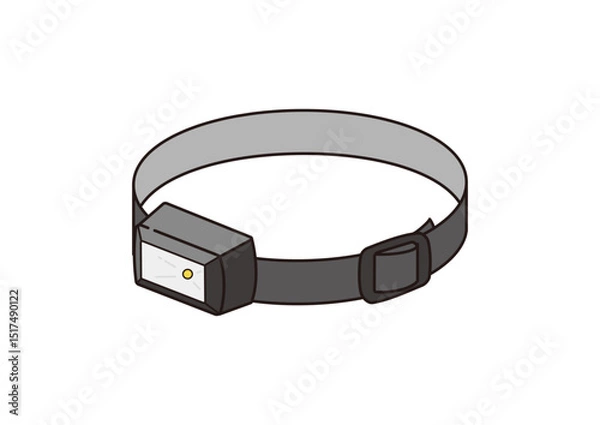 Obraz ヘッドライトのイラスト