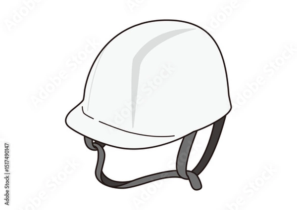 Obraz 防災ヘルメットのイラスト