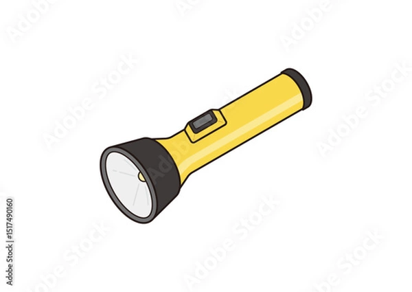 Obraz 懐中電灯のイラスト