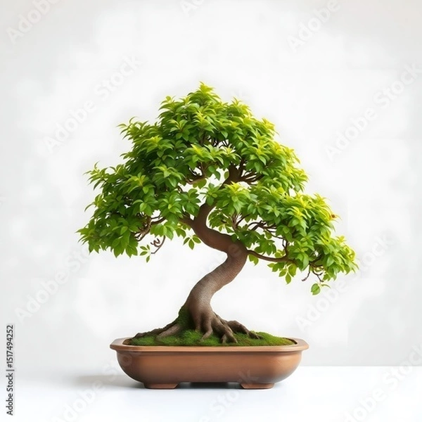 Obraz Exquisite Bonsai Trees: Captivating Miniature Landscapes for Your Home Decor