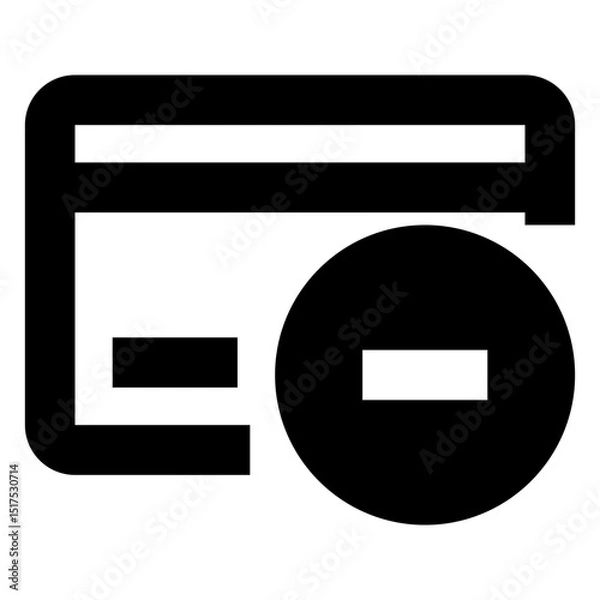 Fototapeta payment solid icon set