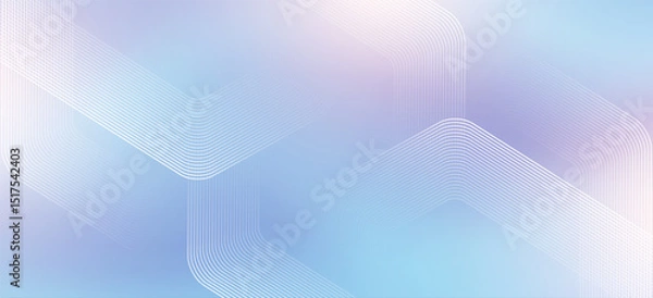Obraz Modern medical or health care scientific abstract background with hexagons. Geometric stripe line art design for poster, brochure, cover, banner, header, website, presentation template