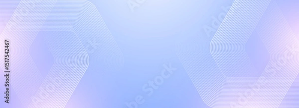 Obraz Modern medical or health care scientific abstract background with hexagons. Geometric stripe line art design for poster, brochure, cover, banner, header, website, presentation template