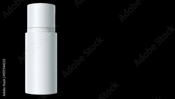 Obraz Blank white cosmetic bottle