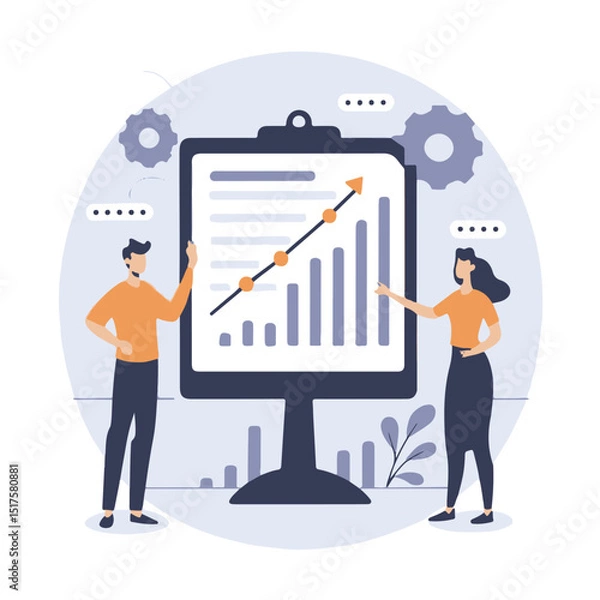 Obraz Infographic Roadmap Concept