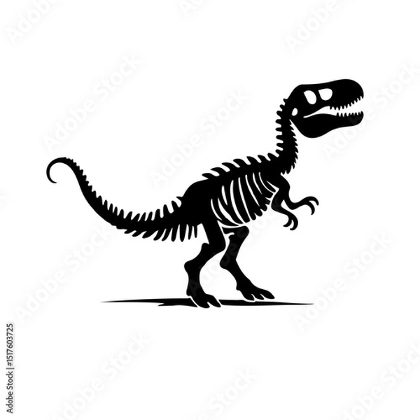 Fototapeta Illustration of dinosaur image vector 