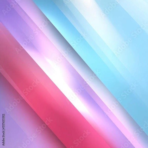 Fototapeta Abstract diagonal stripes in soft pastel colors