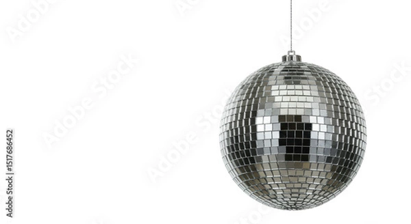 Fototapeta Isolated Disco Ball