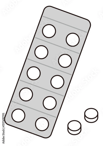 Obraz 薬のシート