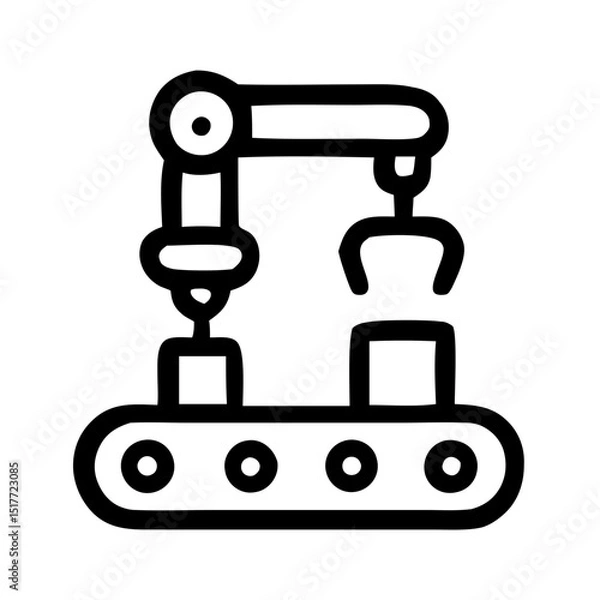 Fototapeta production icon