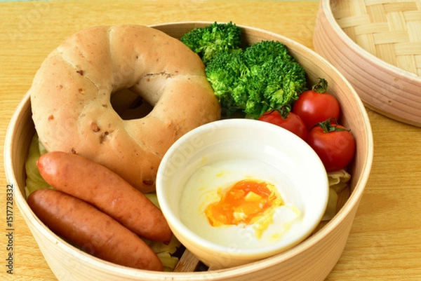 Obraz せいろベーグル