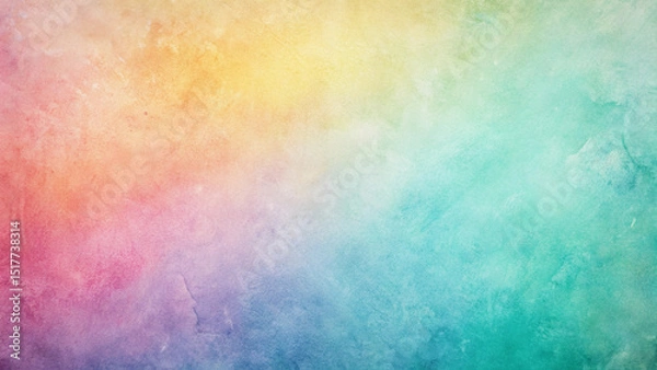 Fototapeta  chalky, pastel-colored background with a smooth grainy overlay generative ai