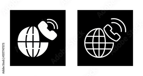 Fototapeta Voice over IP Vector Icon