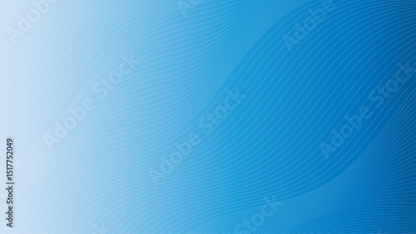 Obraz abstract blue lines waves background, backgrounds