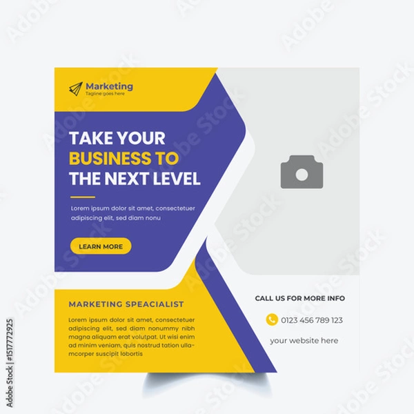 Obraz Corporate Social Media Post Design