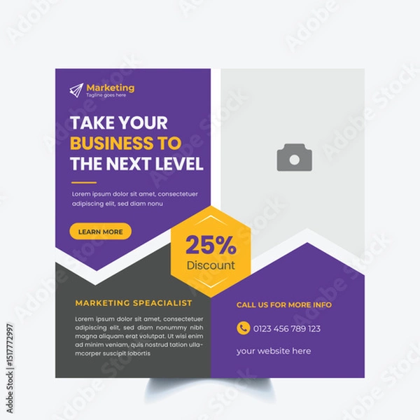 Obraz Corporate Social Media Post Design