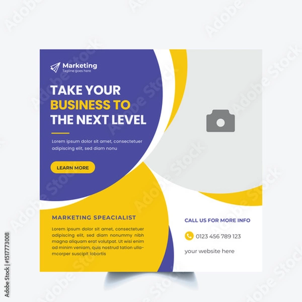 Obraz Corporate Social Media Post Design