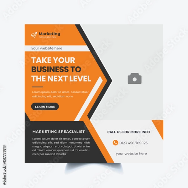 Obraz Corporate Social Media Post Design