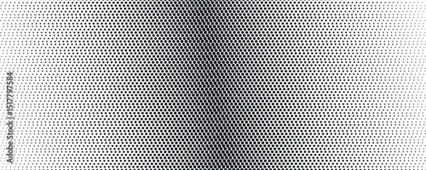 Fototapeta Grunge halftone gradient background. Faded grit noise texture.