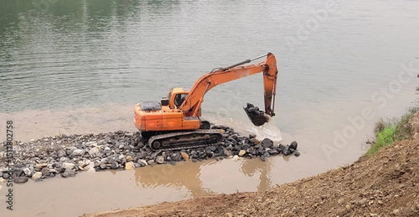 Fototapeta Loader working