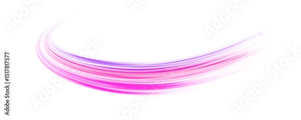 Fototapeta Sport car is made of polygons, lines and connected dots. Speed connection vector background. Vector png swirl trail effect. Vector pgn glitter light fire flare trace.	