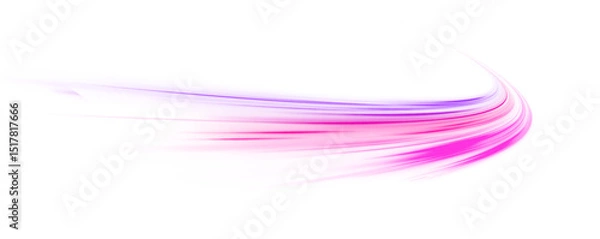 Fototapeta Sport car is made of polygons, lines and connected dots. Speed connection vector background. Vector png swirl trail effect. Vector pgn glitter light fire flare trace.	