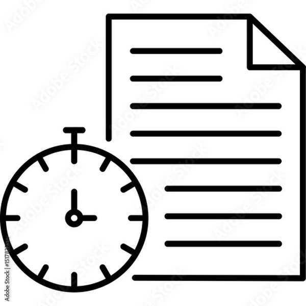 Obraz Temporary File Icon