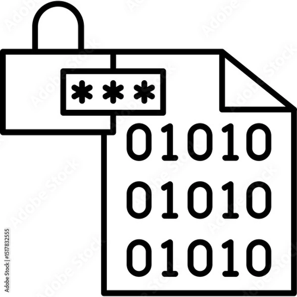 Obraz Encrypted File Icon