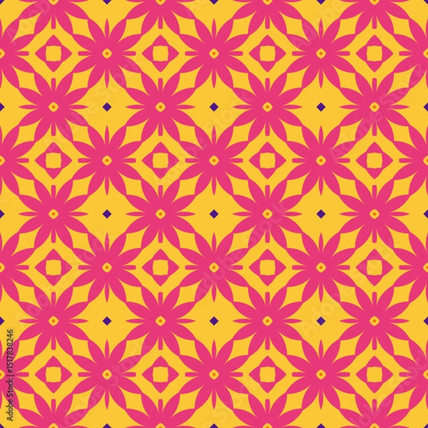 Obraz Solar Pulse: Blooming Geometry