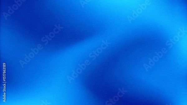 Fototapeta Blue dark navy sky cyan teal abstract background. Color gradient ombre blend. Smooth transition. Bright light glow shimmer neon metallic. Noise grain texture blur. Vivid dreamy fluid design