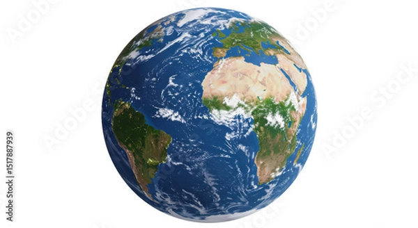 Obraz Isolated Planet Earth Global