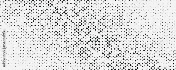 Fototapeta Squares Halftone Background Design Element
