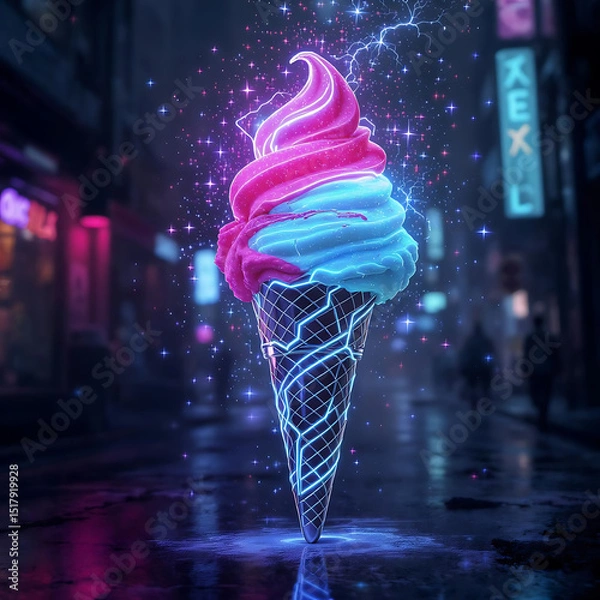 Obraz ice cream cone