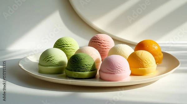 Obraz ice cream in a bowl
