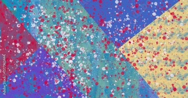 Obraz A multi-colored, particle background with texture