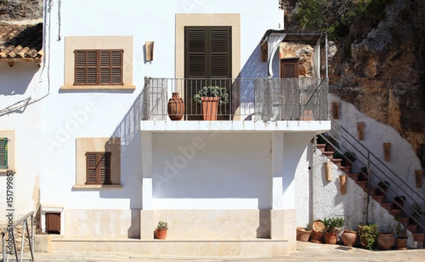 Obraz balkon Baleary