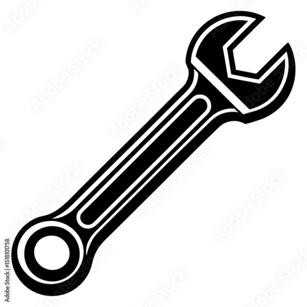 Fototapeta wrench and spanner