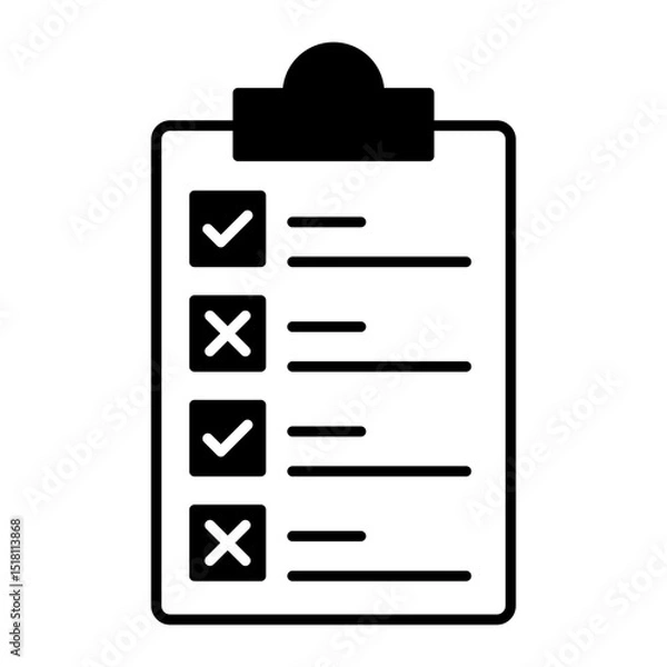 Fototapeta standard black icon