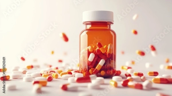 Obraz medicines and dietary supplements