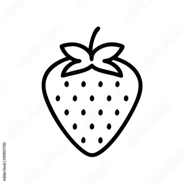 Obraz strawberry with chocolate and cream